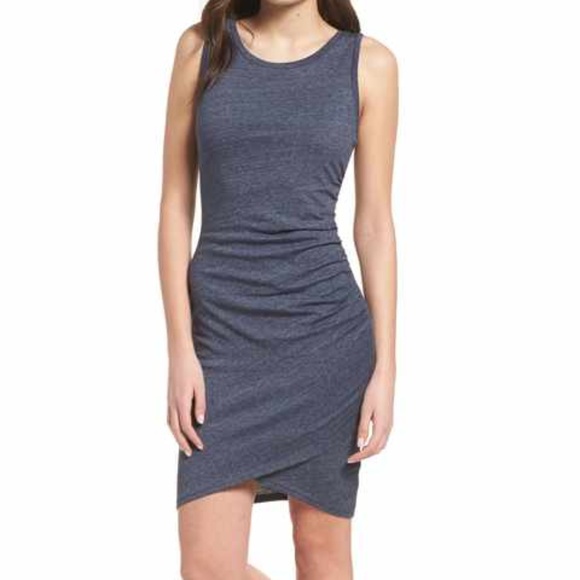 Leith Dresses & Skirts - Nordstrom Leith Ruched Body-Con Tank Dress NWT